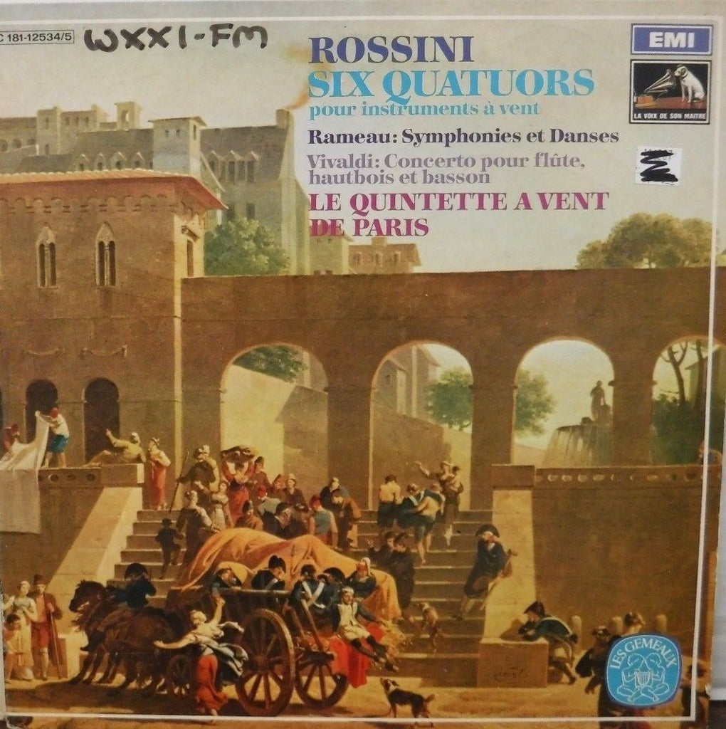 Rossini Six Quatuors 2-record set 1974 C181-12534/5 10117LLE
