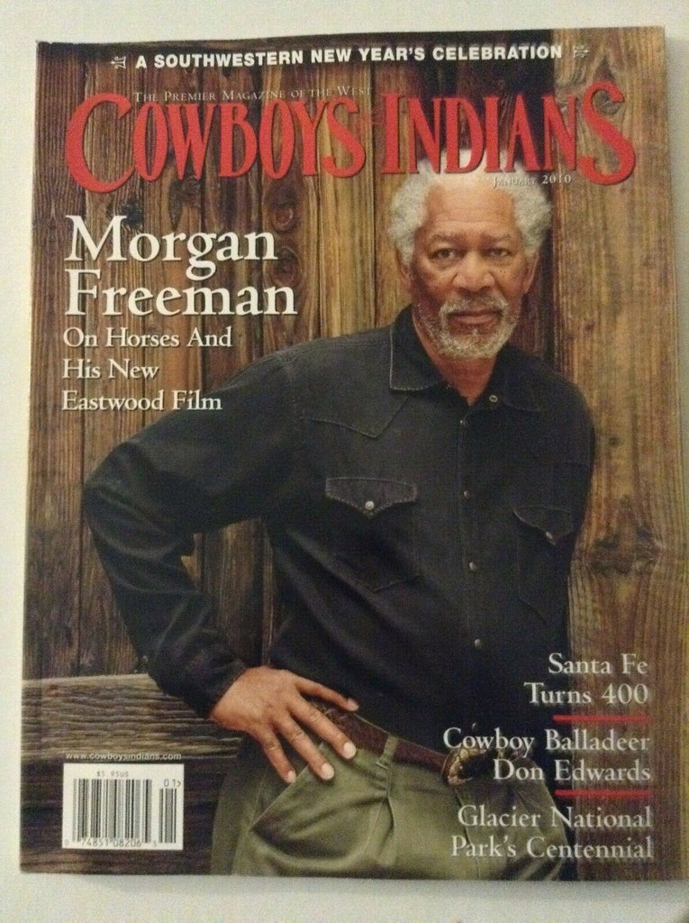 Cowboys & Indians Morgan Freeman Santa Fe Turns 400 January 2010 061219nonrh