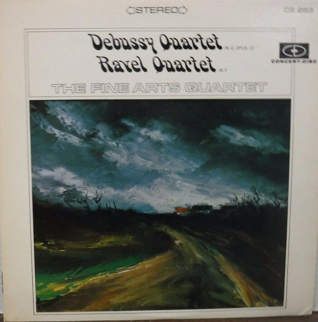 Debussy Quartet Ravel Quartet The Fine Arts Quartet 33RPM CS253 012217LLE