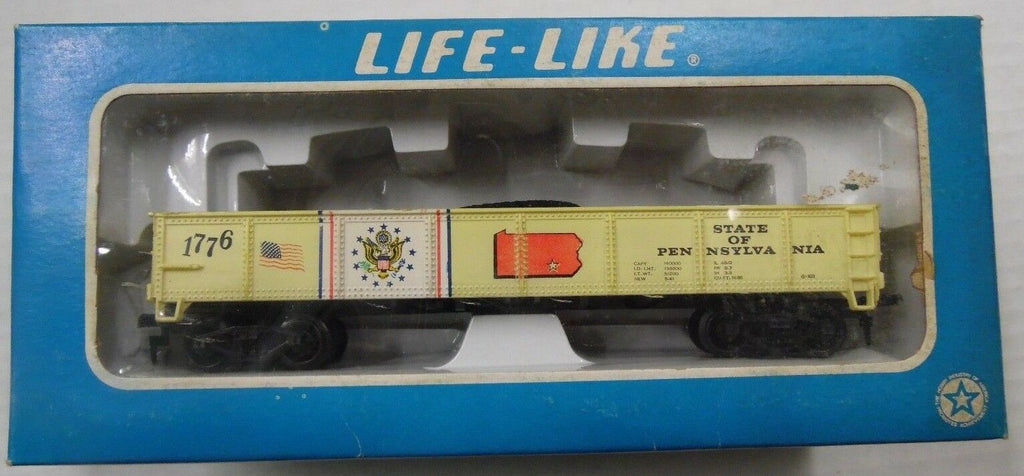 State of Pennsylvania Box Car Life-Like HO Scale Train 010118DBTr