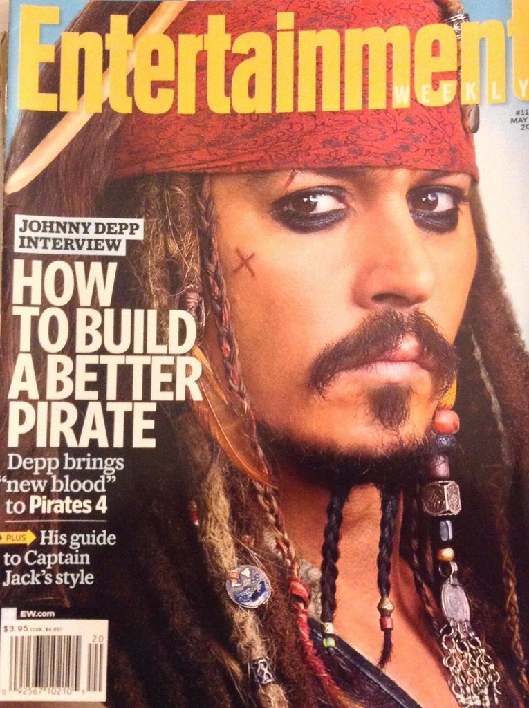 Entertainment Weekly Magazine Johnny Depp May 13, 2011 NO ML 121517nonrh