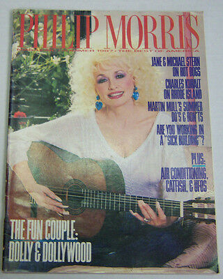 Phillip Morris Magazine Dolly Partonm Jane & Michael Stern Summer 1987 040213R