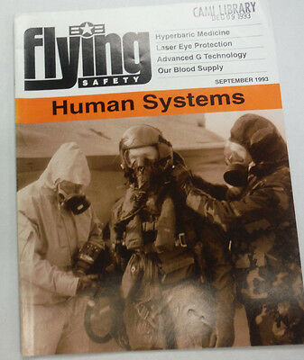 Flying Safety Magazine Human Systems Blood Supply September 1993 FAL 060115R