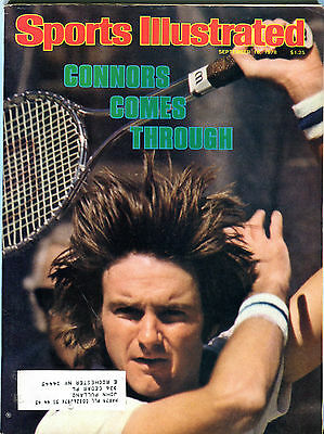Sports Illustrated Magazine September 18 1978 Jimmy Connors EX 031516jhe