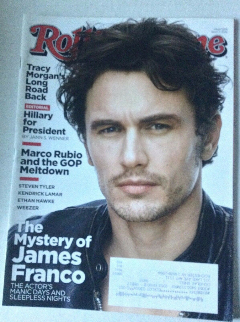 Rolling Stone Magazine James Franco Tracy Morgan April 7, 2016 062117nonrh