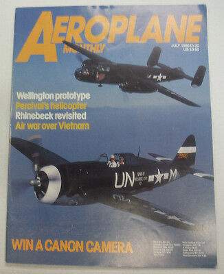 Aeroplane Monthly Magazine Wellington Prototype Percival July 1986 043015R2