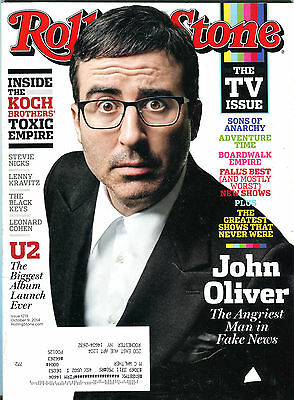 Rolling Stone Magazine October 9 2014 John Oliver EX 051316jhe