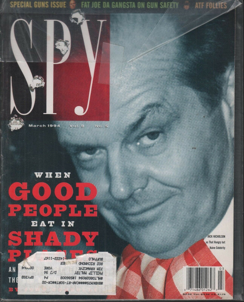 Spy Magazine March 1984 Jack Nicholson 020419AME