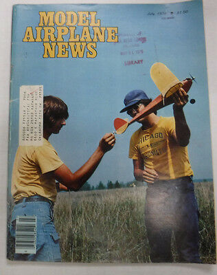 Model Airplane News Magazine The Coot The Esprit July 1978 072115R2