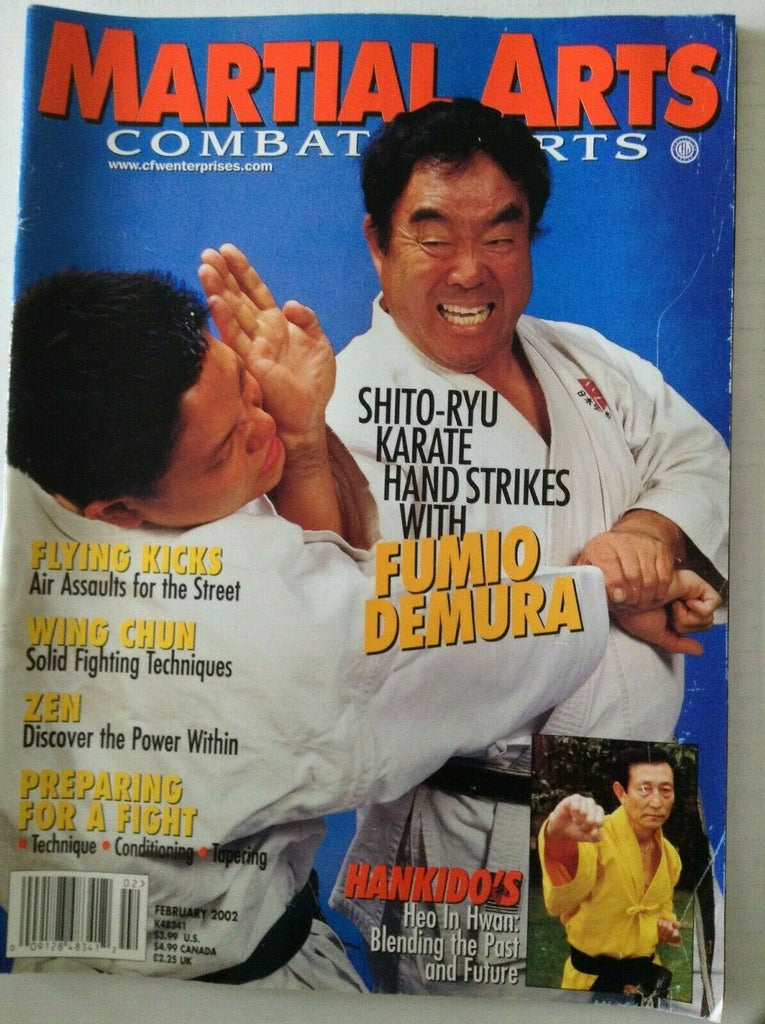 Martial Arts Combat Magazine Fumio Demura Hankido February 2002 031819nonrh