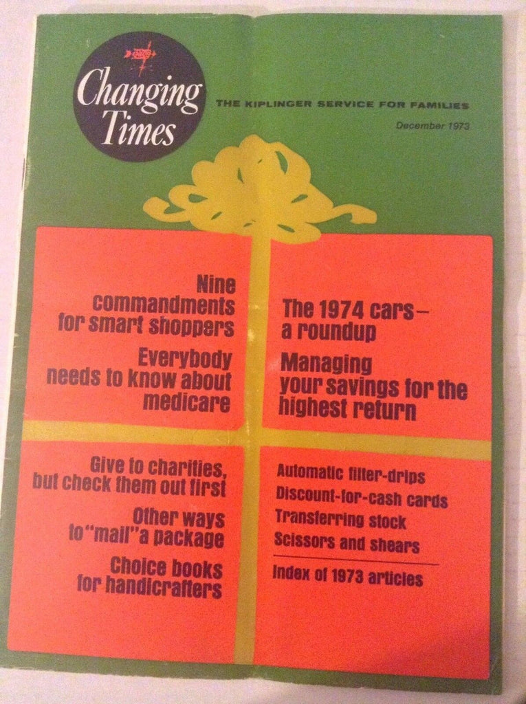 Changing Times Magazine Commandments For Shoppers December 1973 051117nonrh
