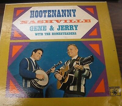 Hootenanny Nashville Gene & Jerry with the Homesteaders 33 RPM 091016LLE