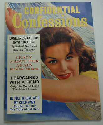 Confidential Confessions Magazine Loneliness Trouble June 1962 070115R2