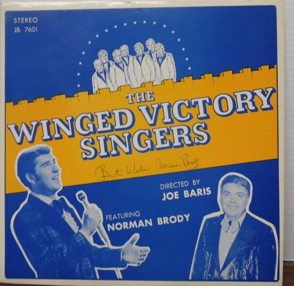 The Winged Victory Singers featuring Norman Brody signed by him 100116LLE