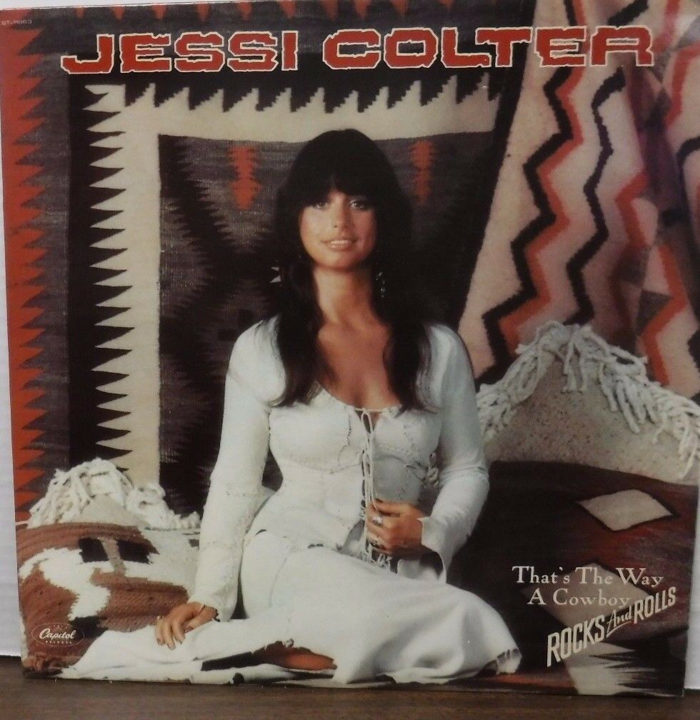 Jessi Colter That's the Way a Cowboy Rocks & Roll 33RPM ST11863 121816LLE