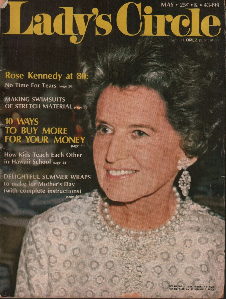 Lady's Circle May 1971 Rose Kennedy 062519AME