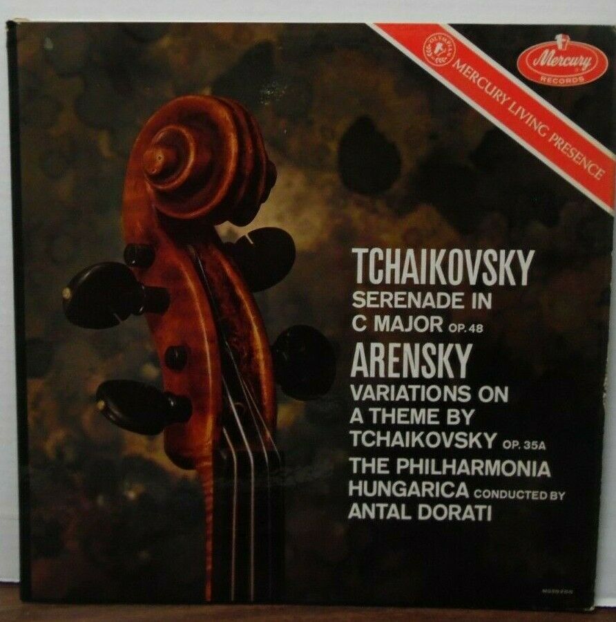 Tchaikovsky Serenade in C Major Op 48 Arensky vinyl MG50200 020120LLE