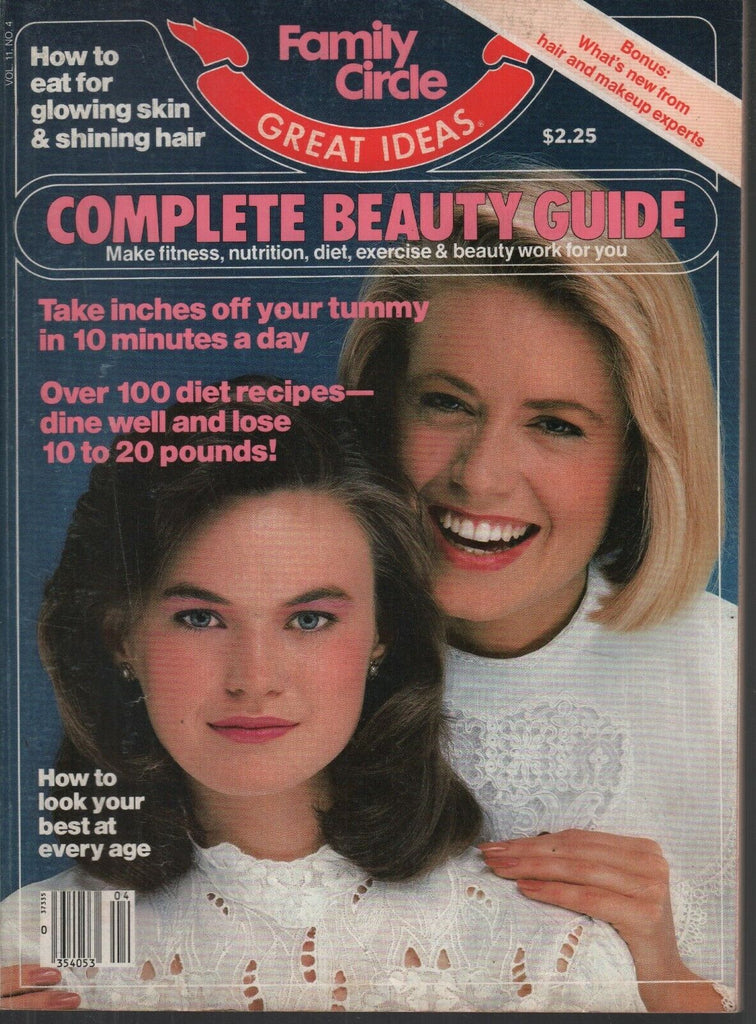 Family Circle Great Ideas Complete Beauty Guide Vol 11 #4 1985 073019AME