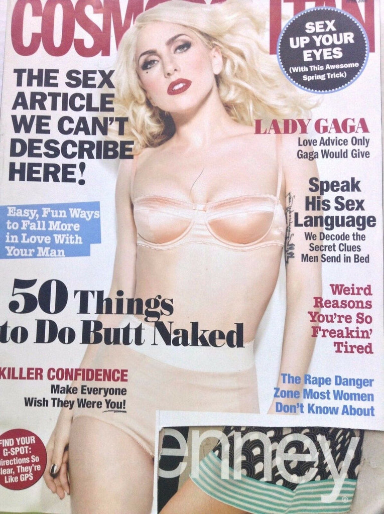 Cosmopolitan Magazine Lady Gaga April 2010 092917nonrh