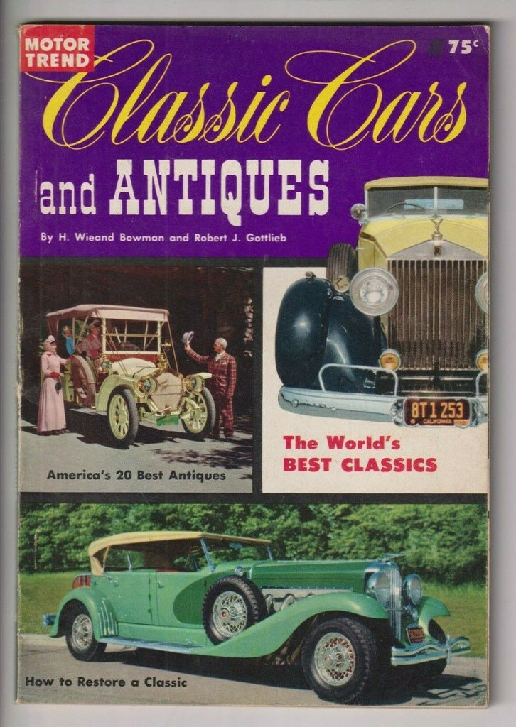 Motor Trend Classic Cars And Antiques How To Restore No.111 1953 031320nonr