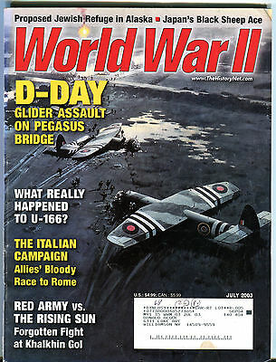 World War II Magazine July 2003 D-Day Pegasus Bridge EX 022916jhe
