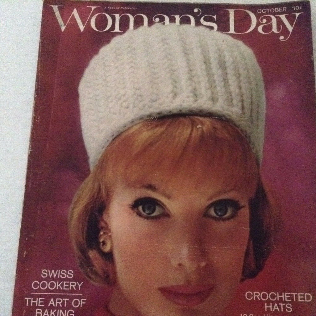 Woman's Day Magazine Swiss Cookery Baking Bread October 1963 071417nonrh