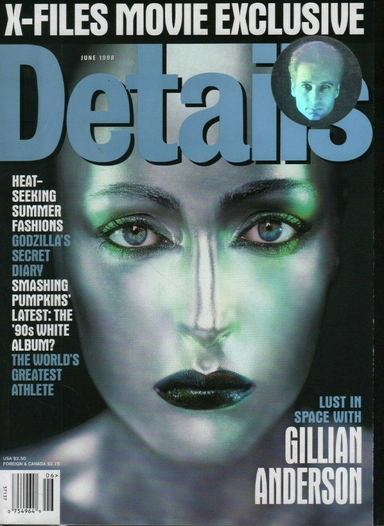 Details June 1998 Gillian Anderson Smashing Pumpkins 070519DBE