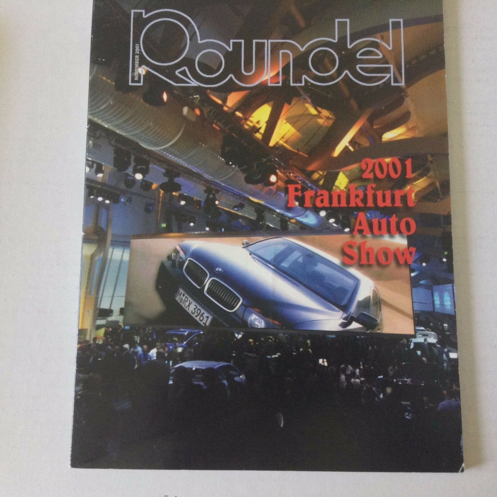 Roundel BMW Magazine 2001 Frankfurt Auto Show november 2001 052817nonrh