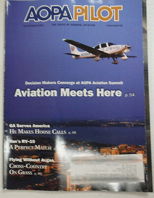 AOPA Pilot Magazine Decision Makers Converge September 2009 013115R