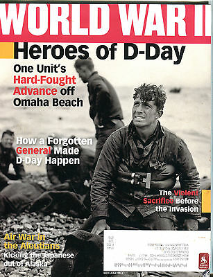 World War II Magazine May/June 2014 Heroes Of D-Day EX 022916jhe