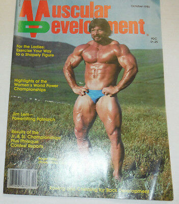 Muscular Development Magazine Exercise Your Way October 1980 102414R