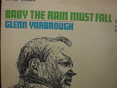 Baby The Rain Must Fall Glenn Yarbrough 33RPM 030116 TLJ