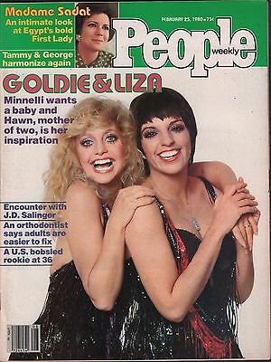 People Weekly February 25 1980 Liza Minnelli, Madame Sadat VG 012816DBE