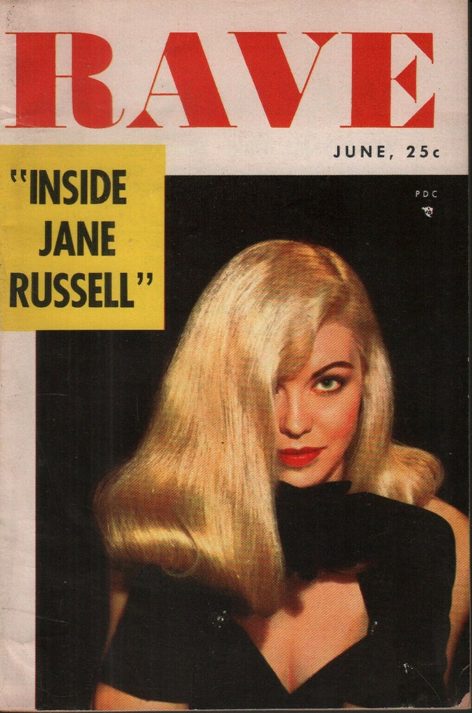Rave Digest June 1954 Jane Russell Cheesecake Pin Up 070819AME