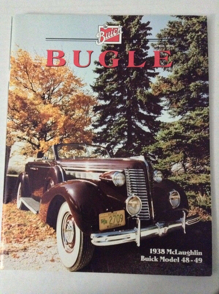 Buick Bugle Magazine 1938 McLaughlin Buick Model 48-49 April 1995 032017NONRH