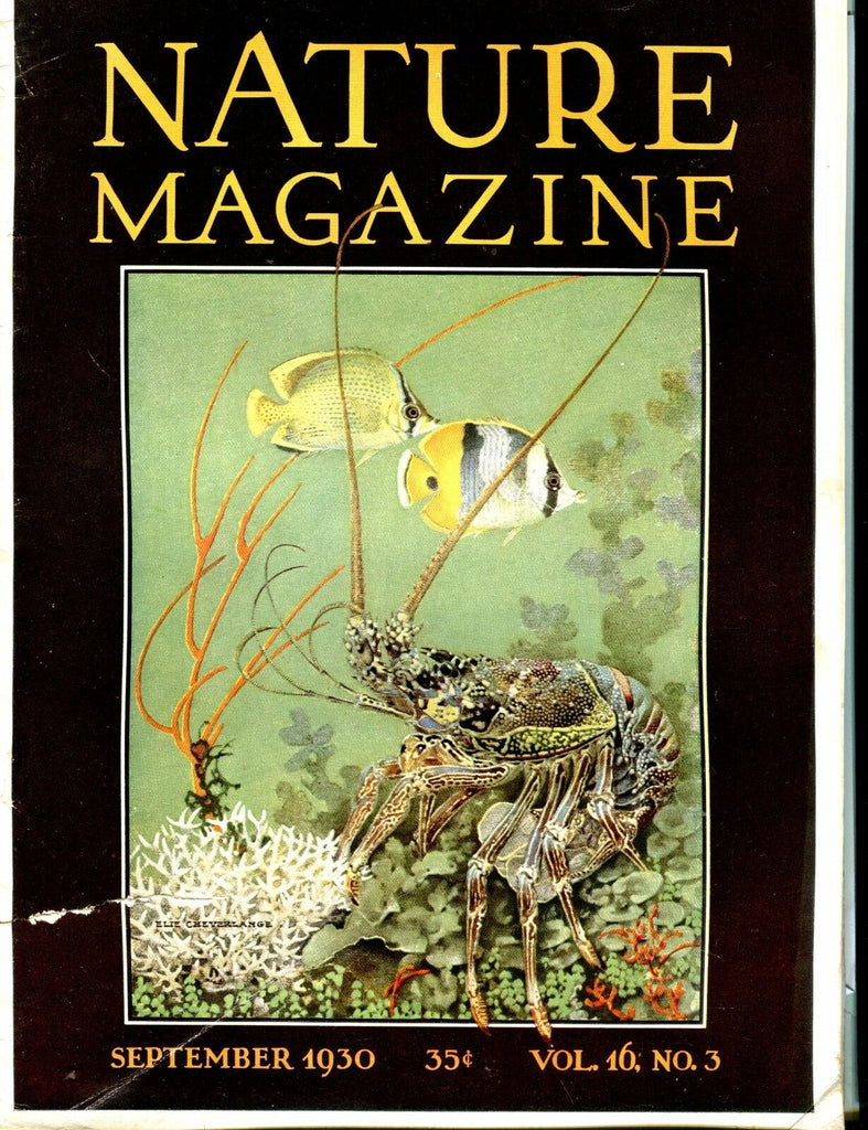 Nature Magazine September 1930 Fish VG No ML 020817jhe