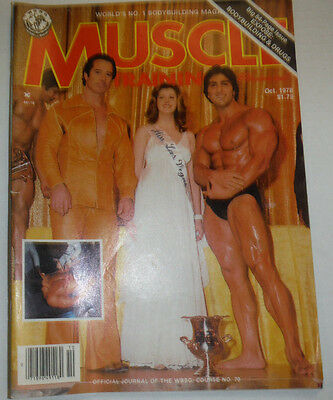 Muscle Training Magazine Frank Zane Chet Yorton October 1978 121014R