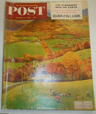 Post Magazine The Strongest Man On Earth October 1955 123014R