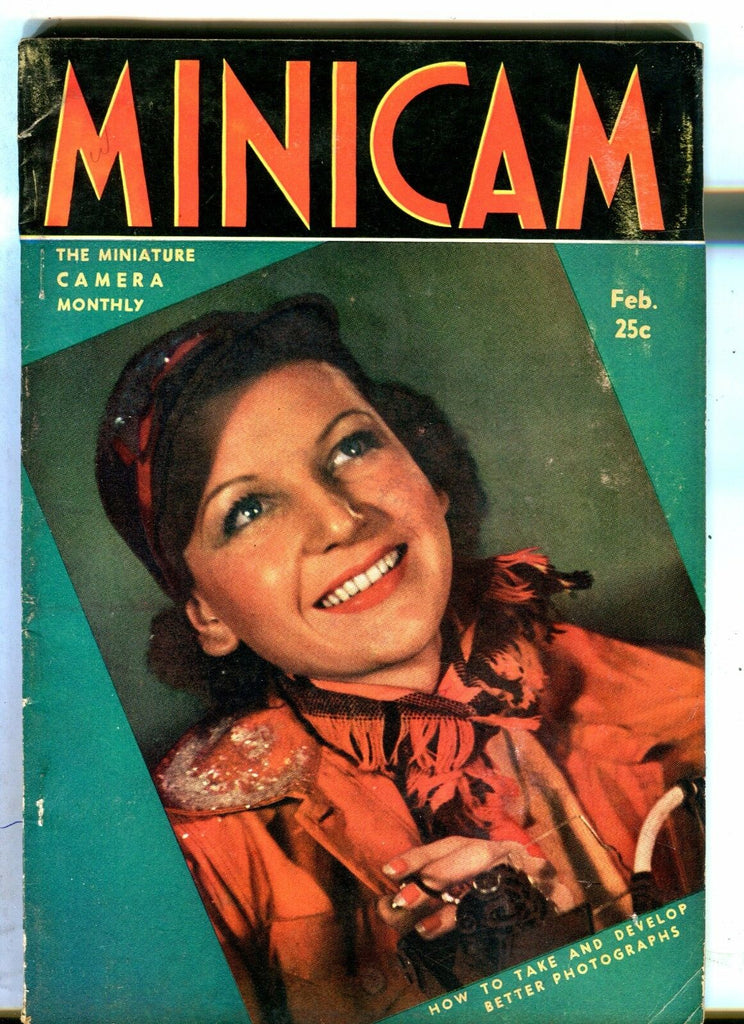 Minicam Magazine February 1938 Frank Randt VG No ML 052617nonjhe