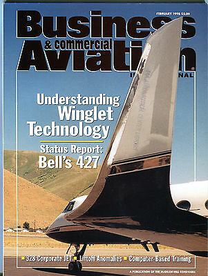 Business & Commercial Aviation Magazine February 1998 FAA EX 030416jhe