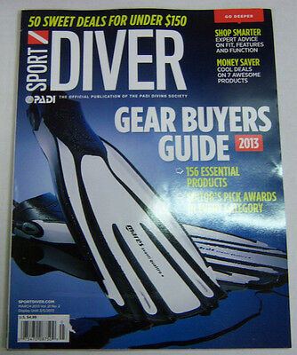 Sport Diver Magazine Gear Buyers Guide March 2013 032913R