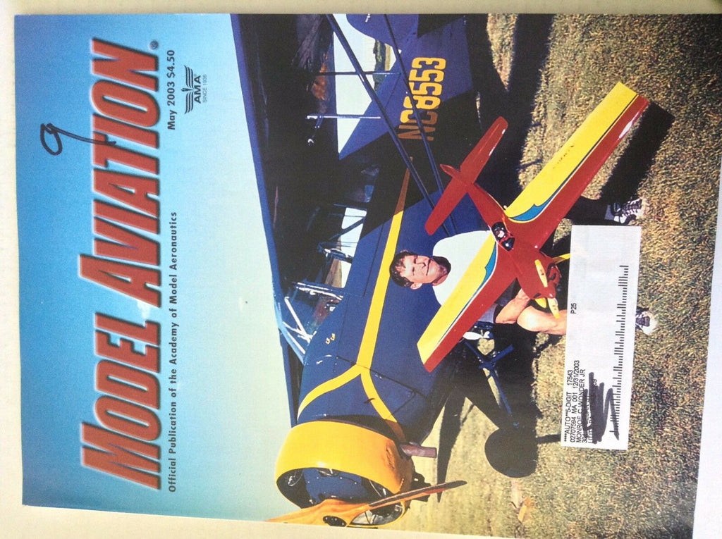 Model Aviation Magazine Covering And Paint May 2003 041817nonrh