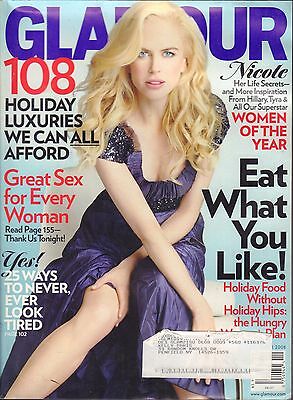 Glamour December 2008 Nicole Kidman w/ML VG 061616DBE