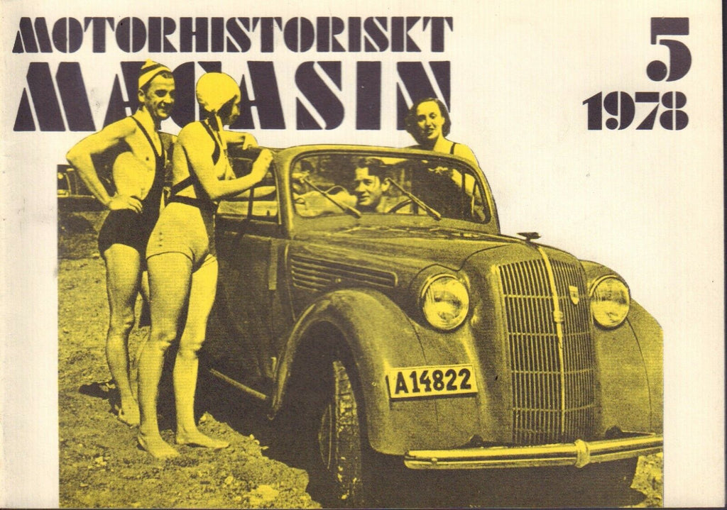 Motorhistoriskt Magasin Swedish Car Magazine 5 1978 Mercury 1946 032717nonDBE