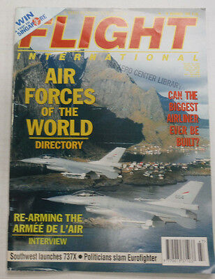 Flight International Magazine Air Forces Of The World November 1993 FAL 061015R