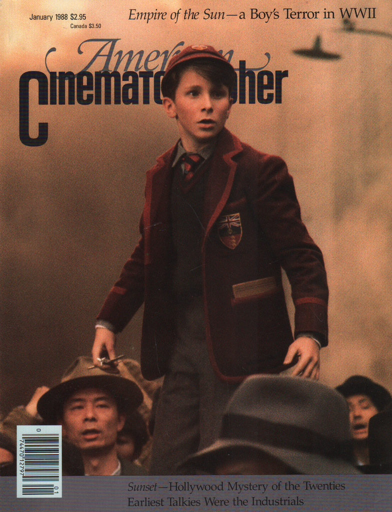 American Cinematographer January 1988 Empire of the Sun 080420ame