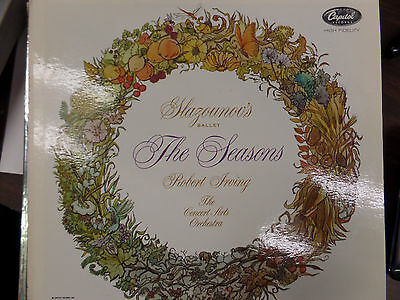 THE SEASONS GLAZOUNOV'S BALLET - IRVING 33RPM EX 111615 TLJ