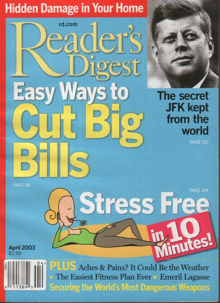 Reader's Digest April 2001 John F Kennedy 061719AME