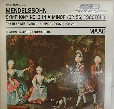 MENDELSSOHN Symphony No 3 In A Minor Op 56 SCOTCH 33RPM 053016 TLJ