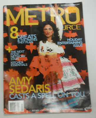 Metro Source Magazine Amy Sedaris November 2005 070815R